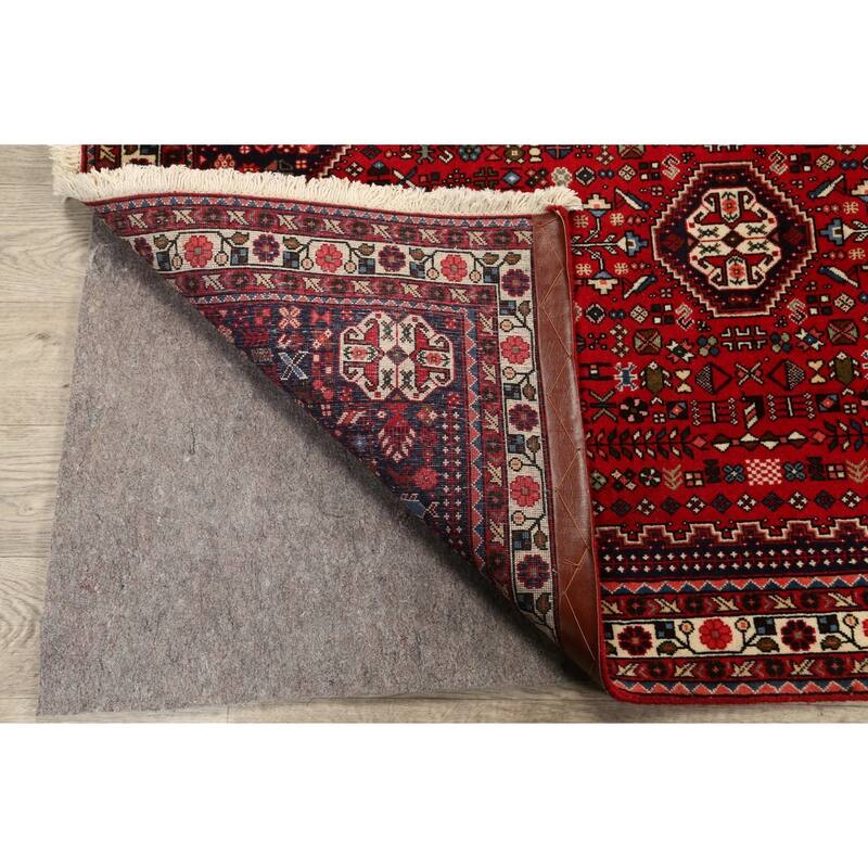 Vegetable Dye Tribal Abadeh Nafar Persian Area Rug Wool Handmade - 3'4" x 4'10"