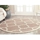 preview thumbnail 44 of 86, SAFAVIEH Handmade Cambridge Rosy Modern Moroccan Wool Rug 10' Round - Beige/Ivory