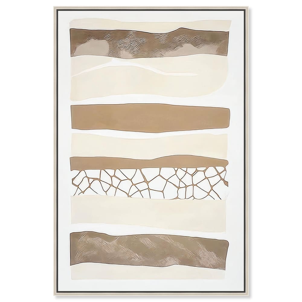 Relief Rifts II Canvas by Art Remedy