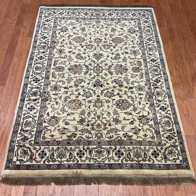 HERAT ORIENTAL Handmade Mahal Wool Rug - 4' x 6'