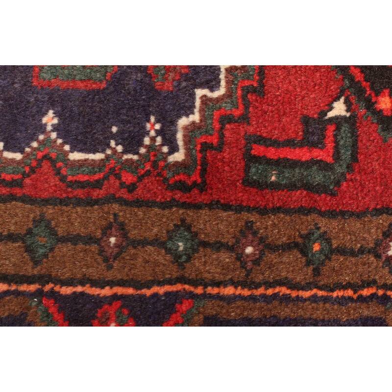 ECARPETGALLERY Hand-knotted Andelz Dark Navy Wool Rug - 4'2 x 6'6