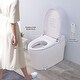 preview thumbnail 11 of 16, Vanityfair Smart Toilet Bidet with Foot Sensor Open Cover/Seat, Heated Seat, Power Outage Flushing, with Remote Control