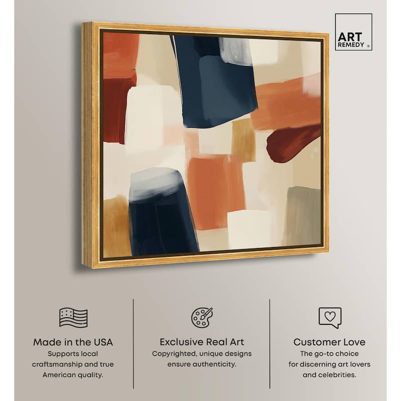 Sienna Shift Canvas by Art Remedy
