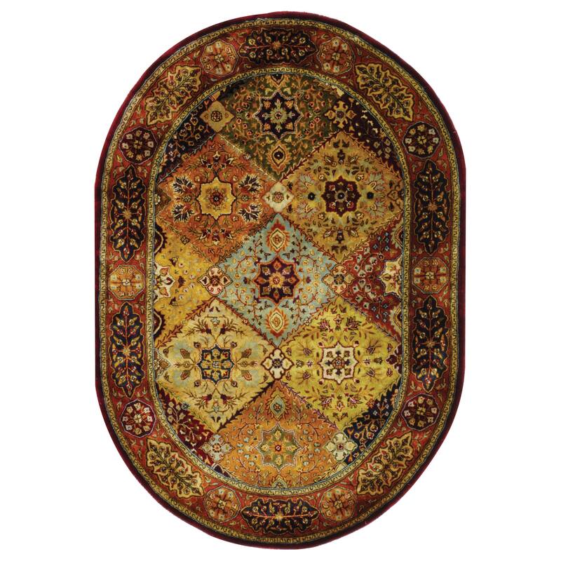 SAFAVIEH Handmade Persian Legend Walti Traditional Oriental Wool Rug