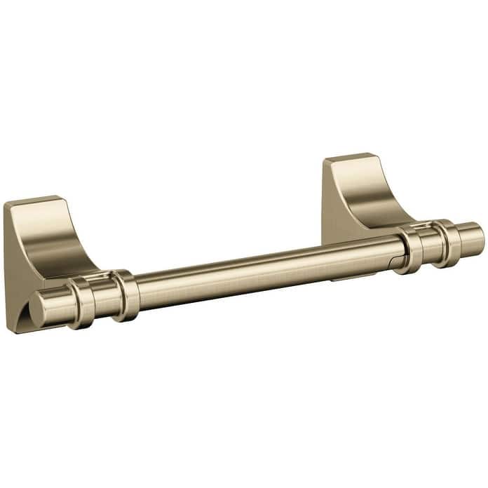 Amerock Davenport Wall Mounted Pivoting Toilet Paper Holder - Golden Champagne