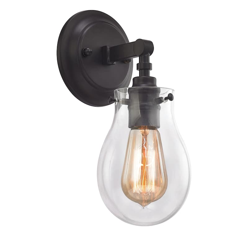 Jaelyn 12-inch High 1-Light Sconce in Oil Rubbed Bronze - 5