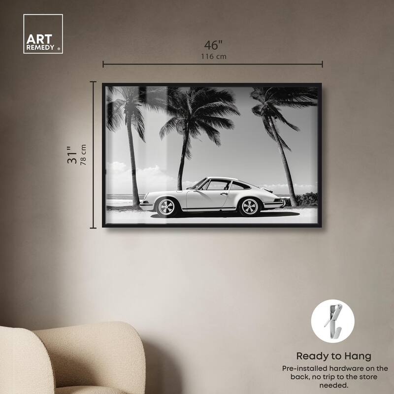 Analog Vintage Car Shadowbox by Art Remedy