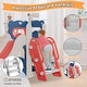 preview thumbnail 4 of 16, Toddler Slide, 6 in 1 Kids Indoor Slide for Toddlers 1-3, Baby Slide for Indoor Outdoor, L Shaped Slide for Kids Playset