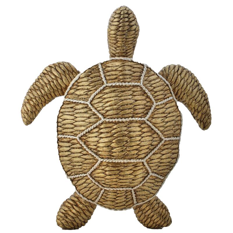 14" Resin Coastal Sea Turtle