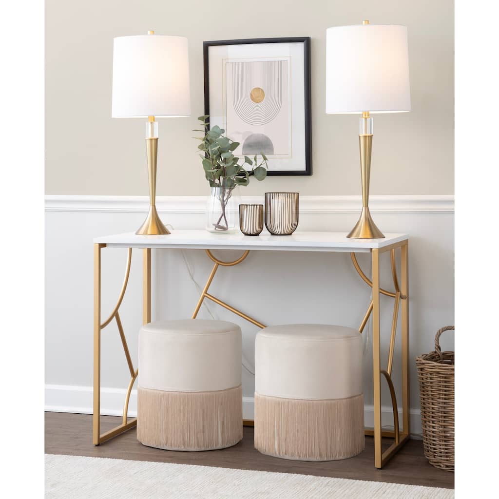 Silver Orchid Loretta Desk