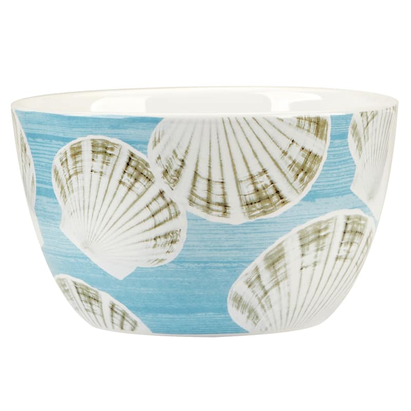 Certified International Beyond the Shore Set of 4 Ice Cream Bowls - 5.25" Diam x 3"