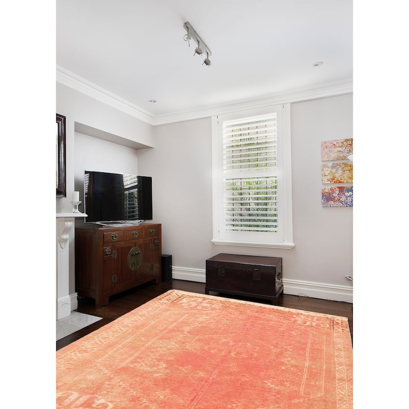 ECARPETGALLERY Hand-knotted Antalya Vintage Red Wool Rug - 5'10 x 8'10