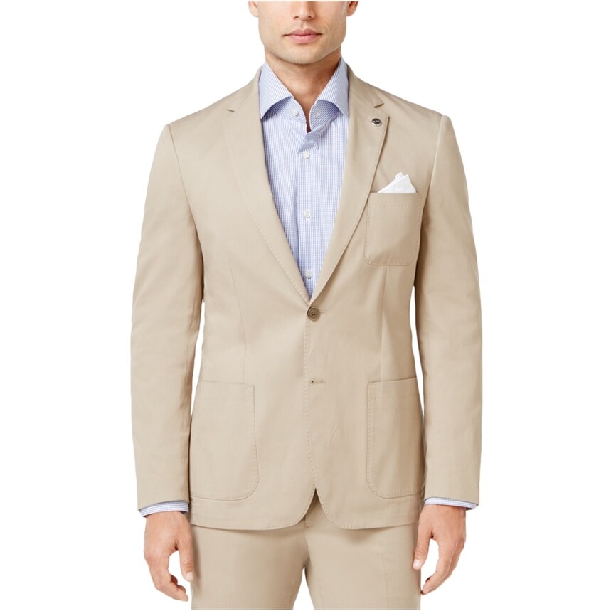 mens tan blazer jacket