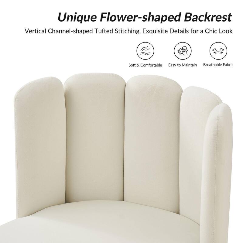Anjela Side Chair with Tufted Back Set of 2
