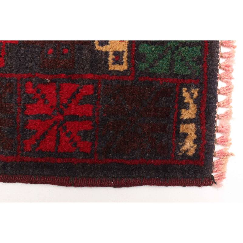 ECARPETGALLERY Hand-knotted Teimani Dark Grey Wool Rug - 3'6 x 6'3