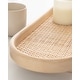 preview thumbnail 10 of 15, Kate and Laurel Planche Woven Tray