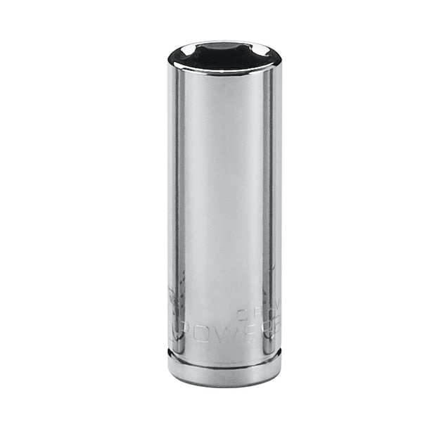 Powerbuilt 1/2" Drive 6 Pt. SAE Deep Socket 3/4" - 642203