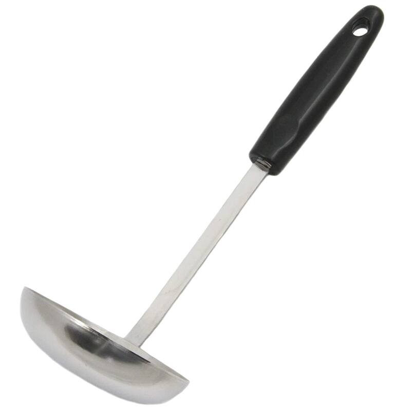 Chef Craft 12" Select Stainless Steel Serving / Soup Ladle - 1 Pack