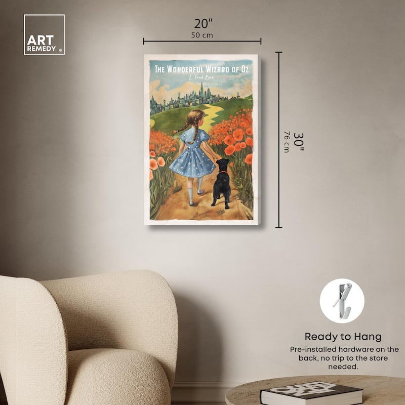Wizard of Oz Classic Canvas by Art Remedy, Gallery Wrapped