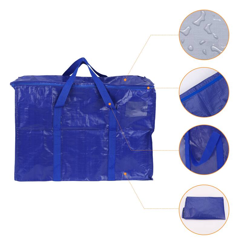 1 Pack Clothes Storage, Foldable Storage Bags, Moving Bags for Organizing Bedroom, Closet Organizers and Storage