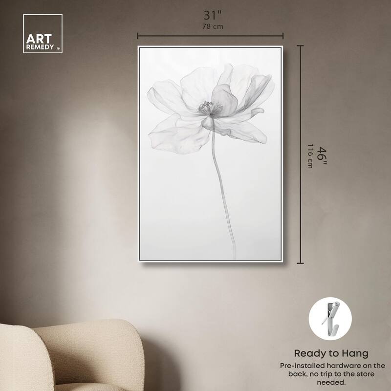 Fragile Beauty I Canvas by Art Remedy
