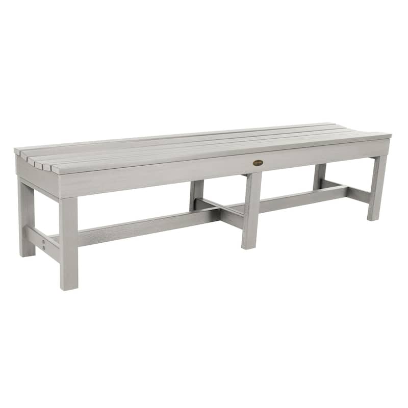 Highwood Commercial Grade Weldon 6ft Backless Picnic Bench - Harbor Gray