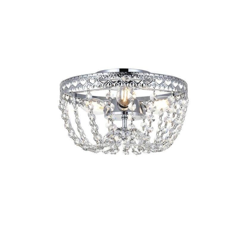Kaden Flush Mount - 10 inch - Chrome
