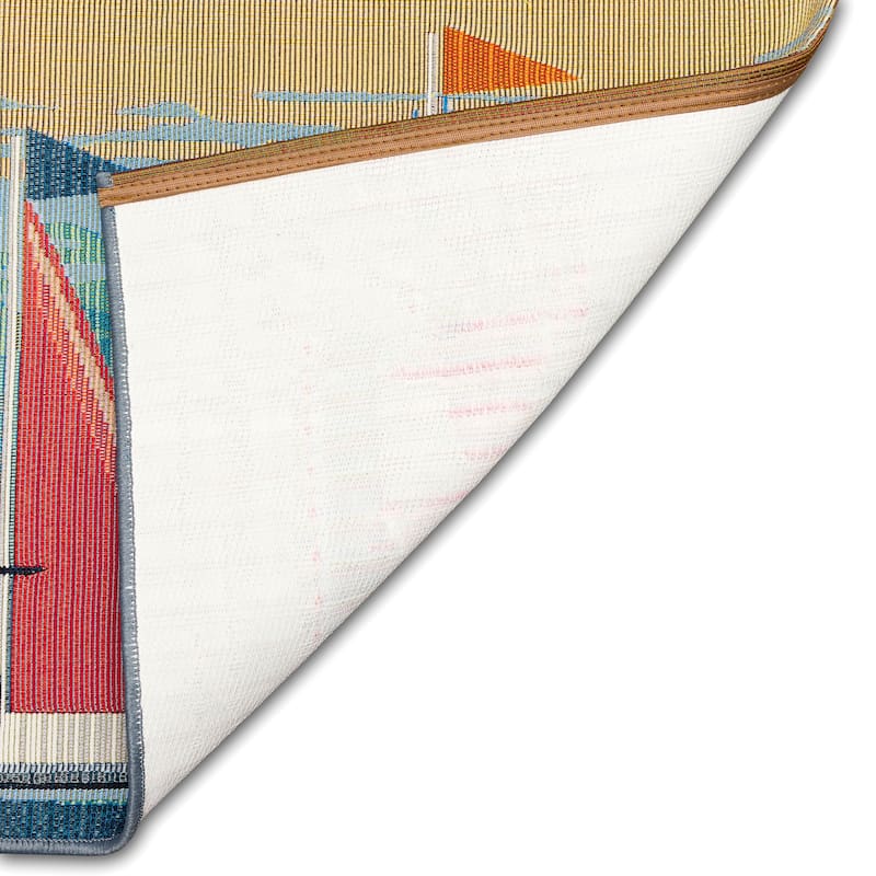 Liora Manne Esencia See Spot Sail Indoor/Outdoor Mat