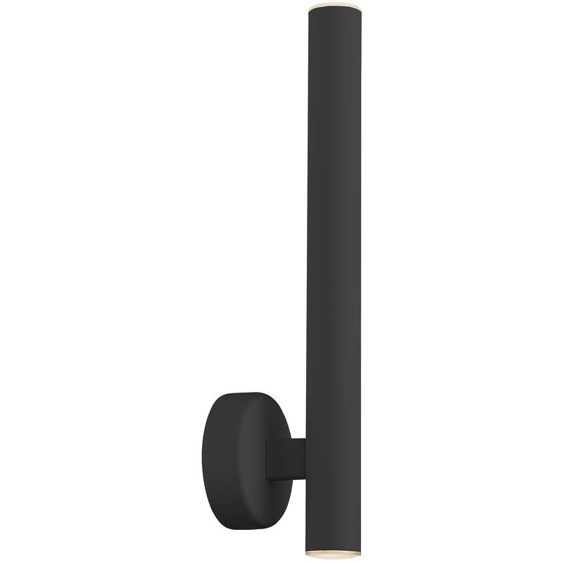 Access Lighting Pipeline LED Wall Sconce - Acrylic Lens - Dedicated LED - Matte Black, White