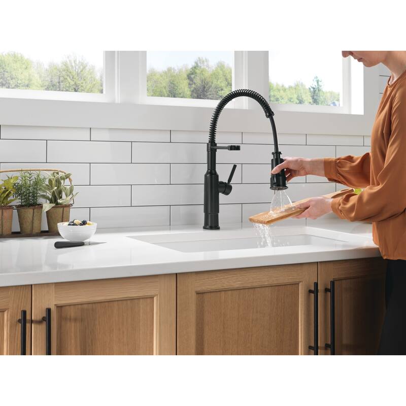 Delta Theodora 1.8 GPM Single-Handle Pull-Down Pre-Rinse Kitchen