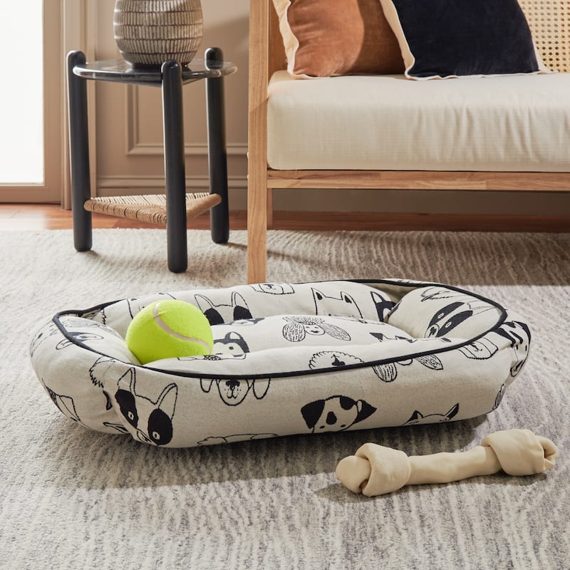 SAFAVIEH Pet Collection Kaiser Dog Bed
