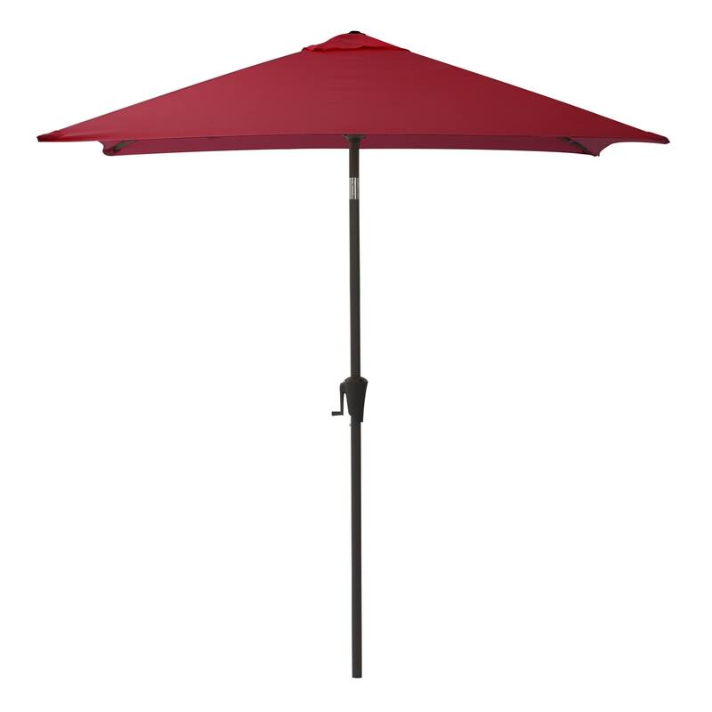 6.5ft Square Tilting Patio Umbrella