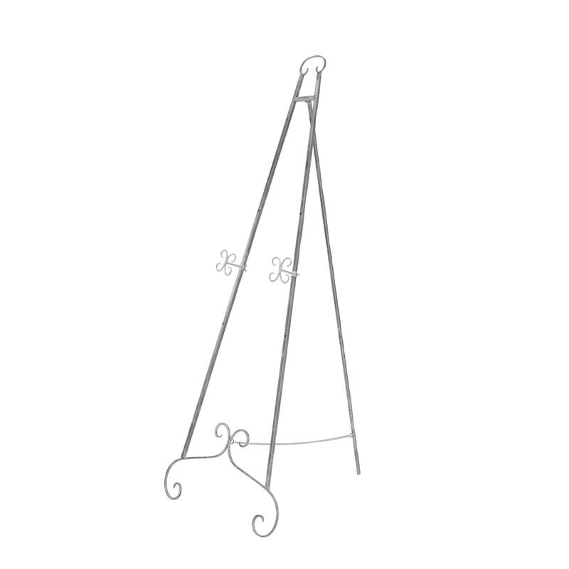 67 inch Traditional Iron Scrolled Easel