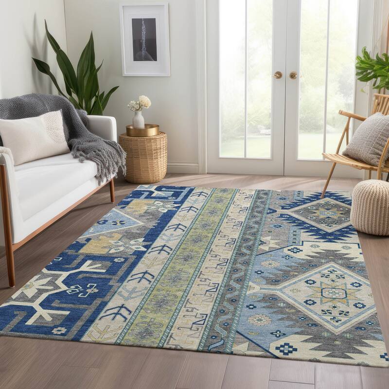 Premium Washable Super Soft Boho Global Aniston Mayfield Rug