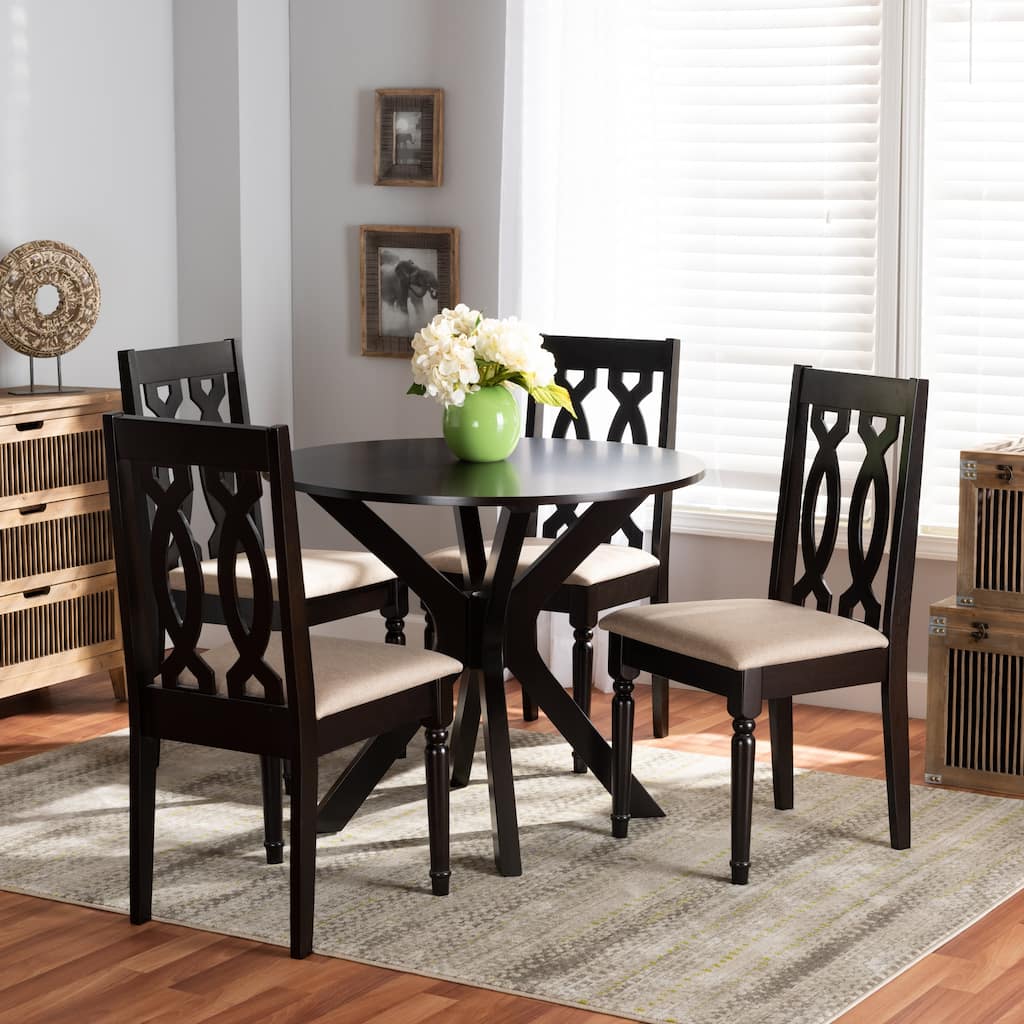 Callie Modern and Contemporary 5-Piece Dining Set