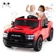 preview thumbnail 3 of 38, Gymax 24V 2 Seater Ride on Truck w/Remote Control 3 Speeds Bluetooth Red