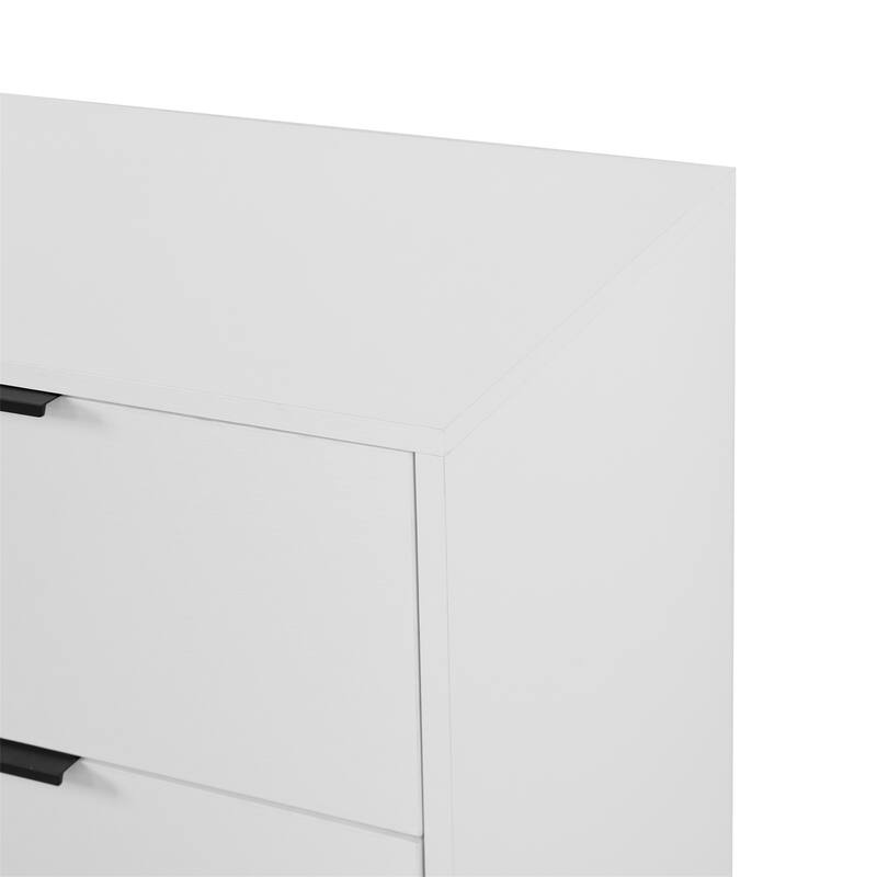 Sideboard with Glass Sliding Door and 3 Drawers