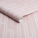 preview thumbnail 3 of 2, Envy Ups n Downs Peach Wallpaper