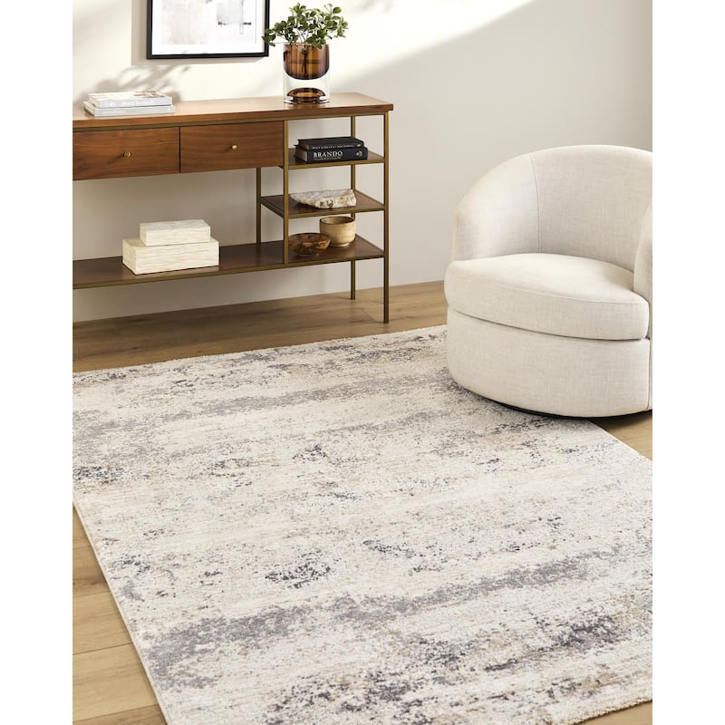 Livabliss Gakko Rustic Area Rug - Ivory - 12' x 15'