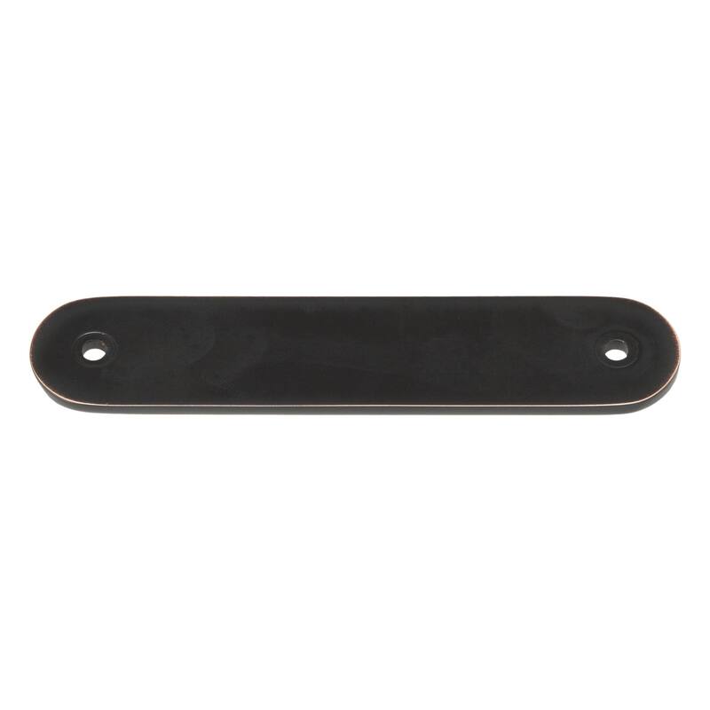 GlideRite 4-3/4 in. Rounded Backplate 3-3/4 in. Center to Center, 5343-96 - Pack of 5 - Oil Rubbed Bronze