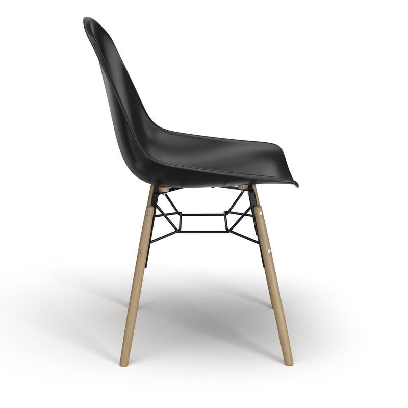 Lene Side Chairs with Natural Legs (Set of 2)