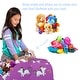 preview thumbnail 179 of 187, Kids Bean Bag Chair Cover Stuffed Animal Storage or Toy Organizer
