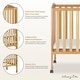 preview thumbnail 3 of 4, Dream On Me, 2 in 1 Folding Portable Crib
