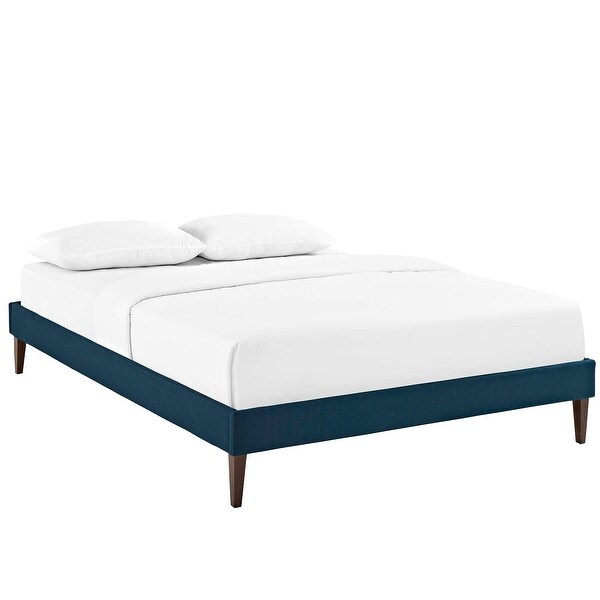 Tessie Queen Bed Frame with Squared Tapered Legs. Opens flyout.