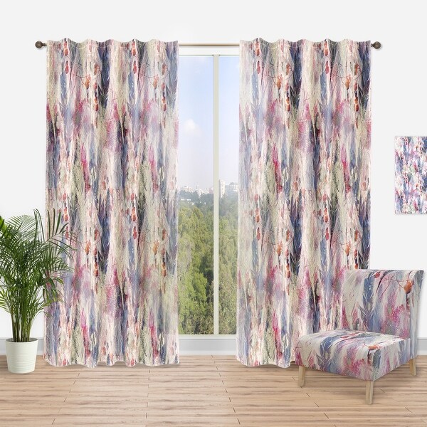 Designart 'Boho Style Magic' Bohemian & Eclectic Curtain Panel