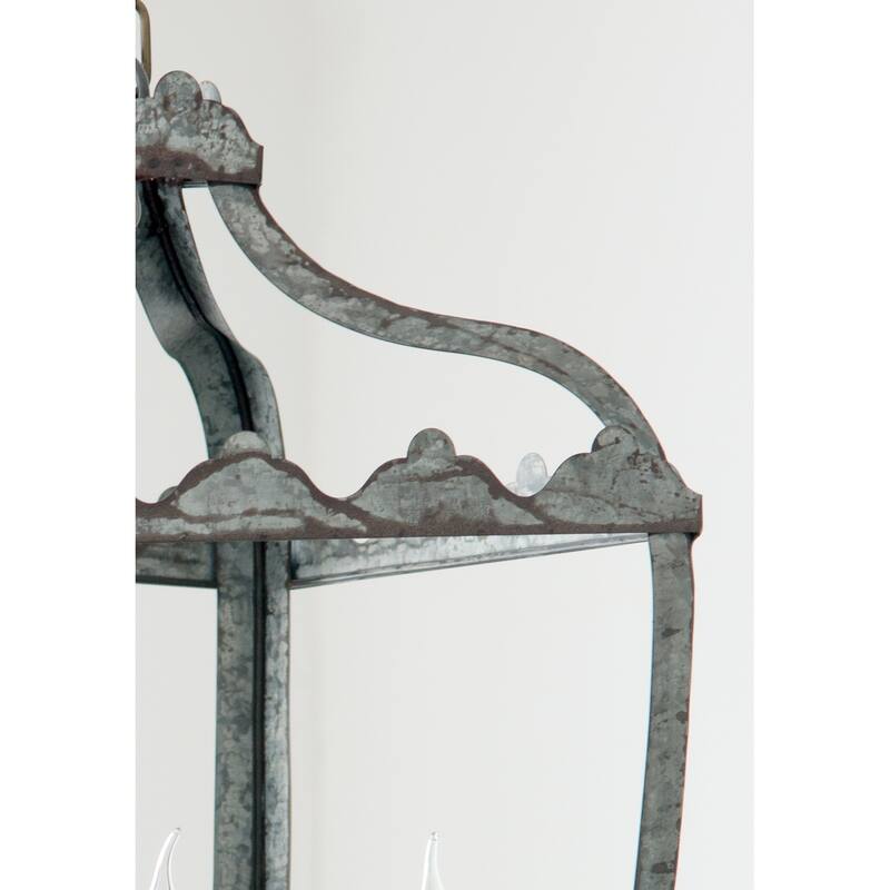 Charming Ceiling Lighting Decorative Light Fixture, 4-Light Chandelier for Cloakroom Bedroom, Hanging Pendant Light