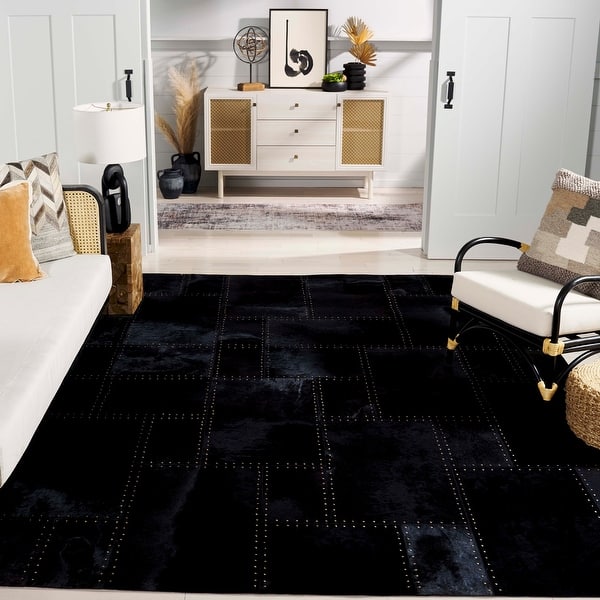 slide 2 of 23, SAFAVIEH Handmade Studio Leather Milja Modern Leather Rug