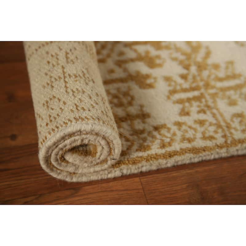 Moroccan Oriental Accent Rug Handmade Foyer Wool Carpet - 2'0"x 3'0"