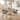 Mid‑Century Bentwood 360° Swivel Dining Chair, Linen‑Blend Upholstered Accent Chair with Sponge Cushion