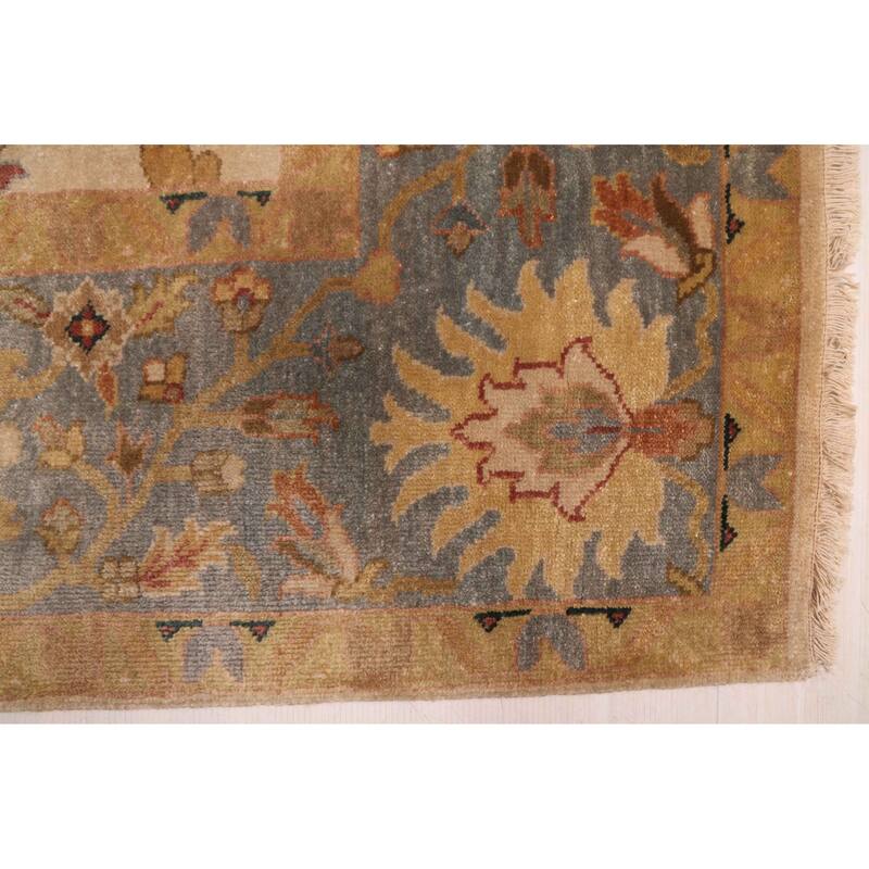 ECARPETGALLERY Hand-knotted Jules Serapi Beige, Ivory Wool Rug - 8'11 x 11'10